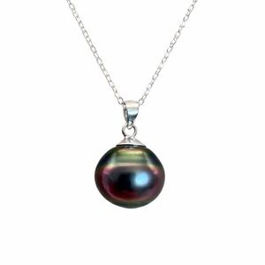 #12 | S925 Tahitian Semi Baroque Pearl Necklace